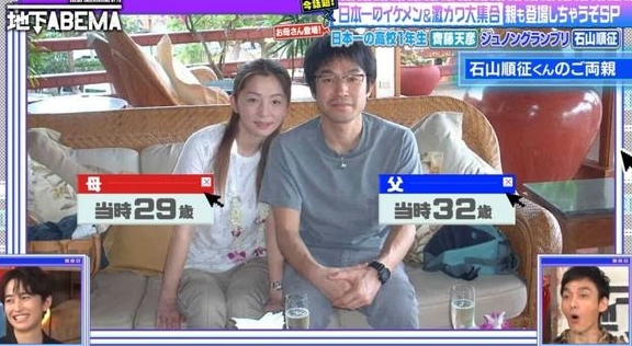 石山順征の両親の若い頃